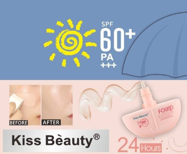 ضد آفتاب آبرسان Kiss Beauty مدل Umbrella – با SPF60 و ماندگاری 24 ساعته - Image 6