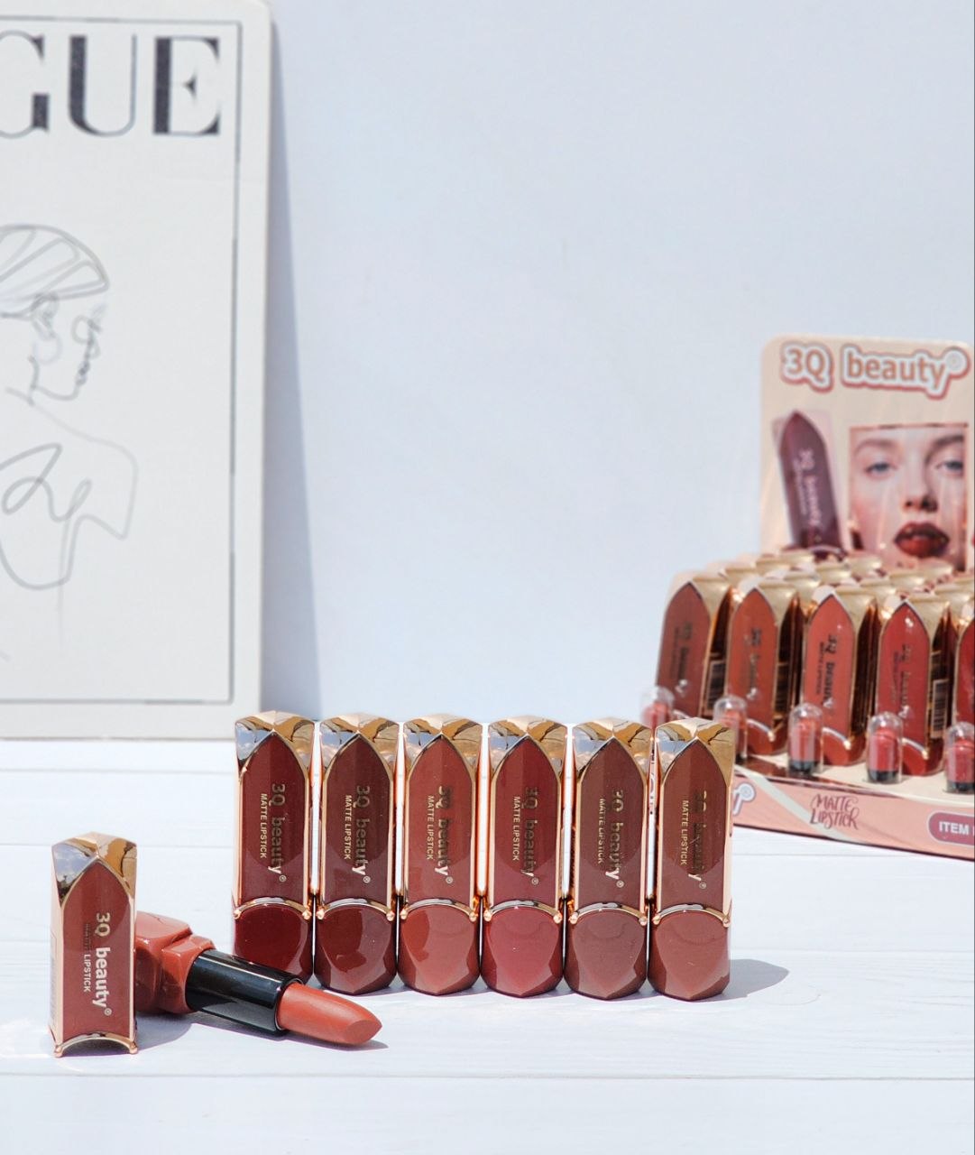 رژ لب جامد مات 3Q Beauty (470)کد - Image 2