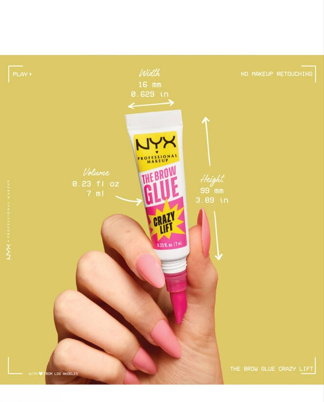 ژل لیفت ابرو نیکس مدل Crazt Lift NYX - Image 3