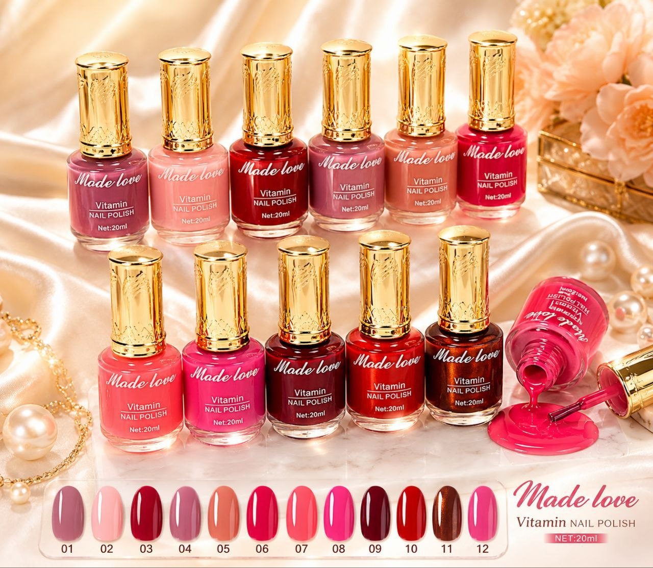 پک لاک 12عددی برند Mode Love - Image 4