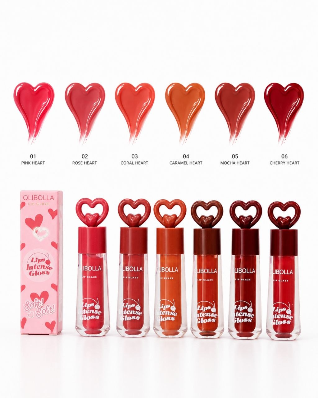 لیپ گلاس ژلهای کریستالی اولیبولا (OLIBOLLA Jelly Crystal Lip Glaze) - Image 9