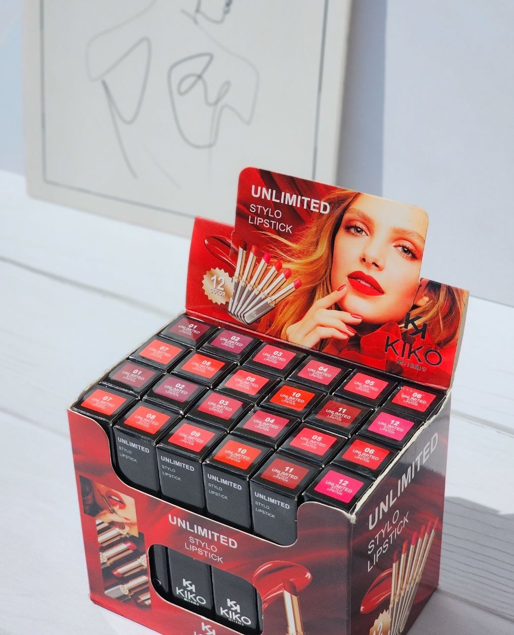 رژ لب جامد پیچی کیکو KIKO Milano Unlimited Stylo Lipstick | مستر کوالیتی - Image 4