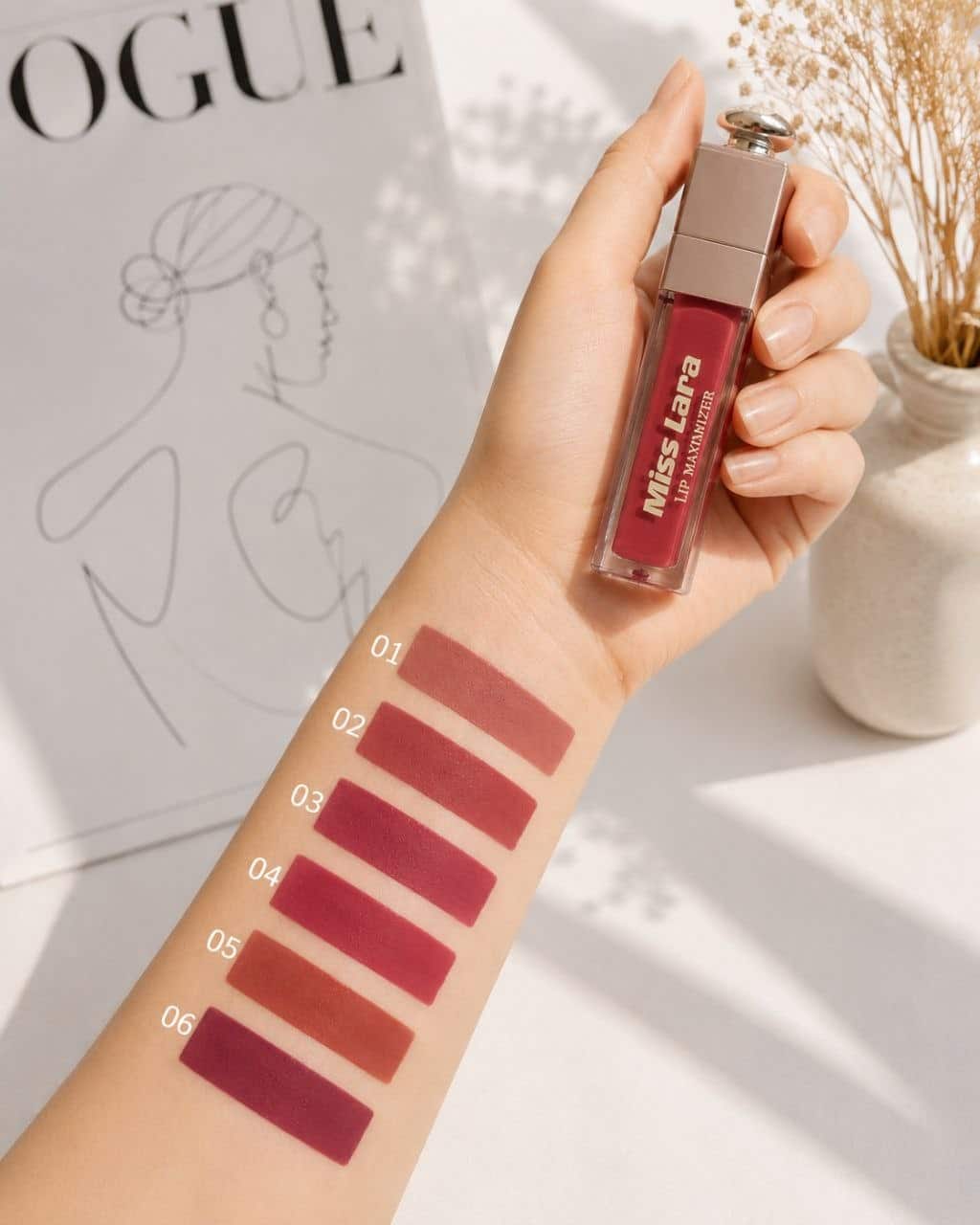 رژ مایع سوپر مات طرح دیور میس لارا MISS LARA–LIP MAXIMIZER - Image 3