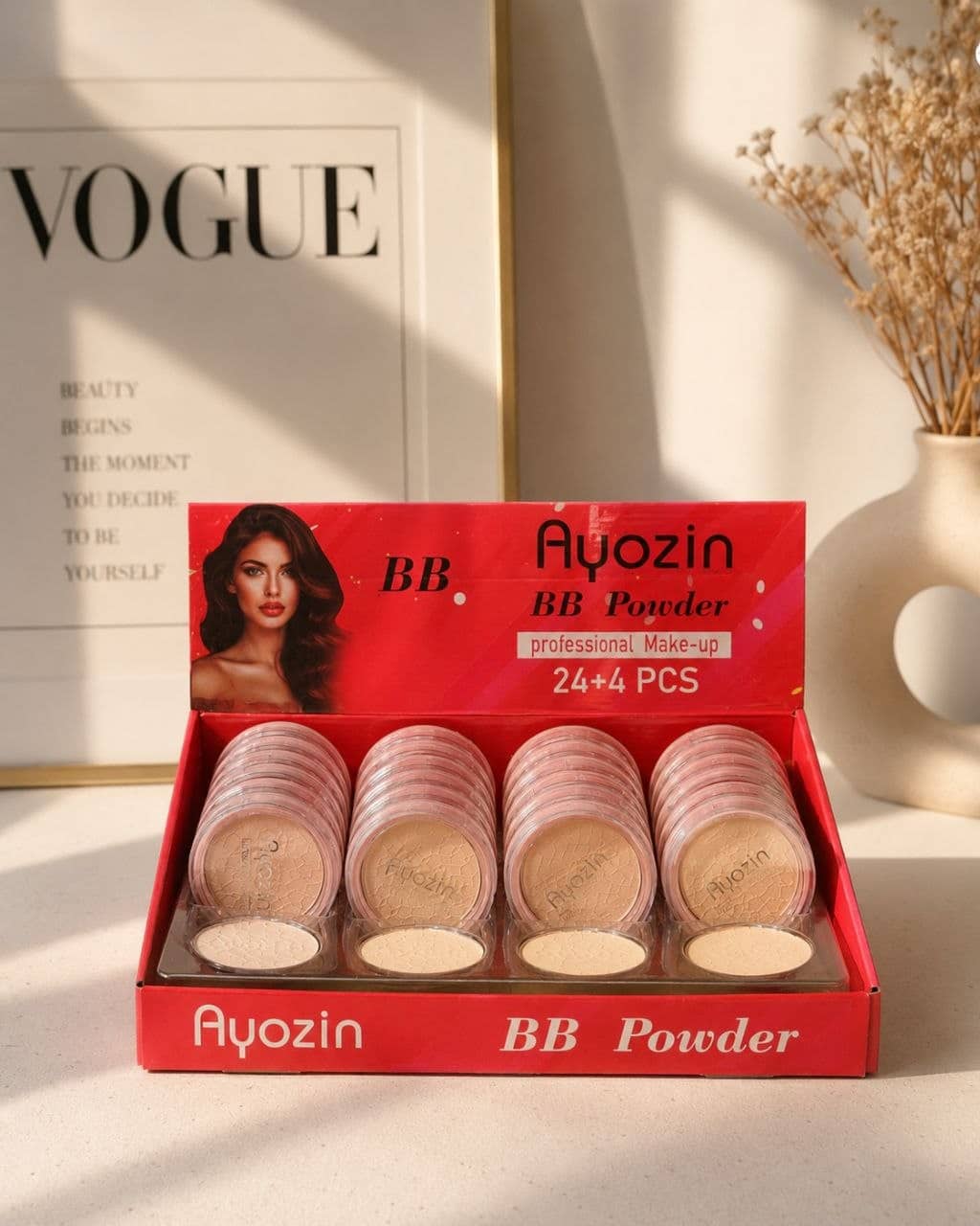 پنکک تستر دار آیوزین (Ayozin BB Powder) - Image 3