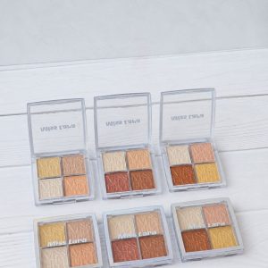 پالت هایلایتر طرح دیور ۴ رنگ میس لارا|Miss Lara Glow Palette