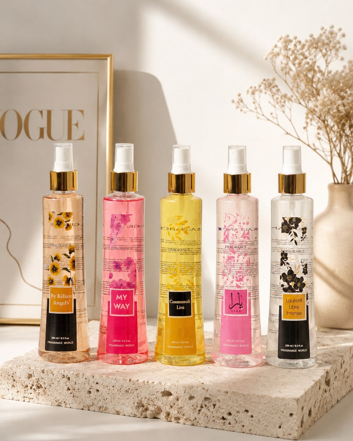 بادی اسپلش بدون شاین Fragrance World|حجم ۲۵۰ میل
