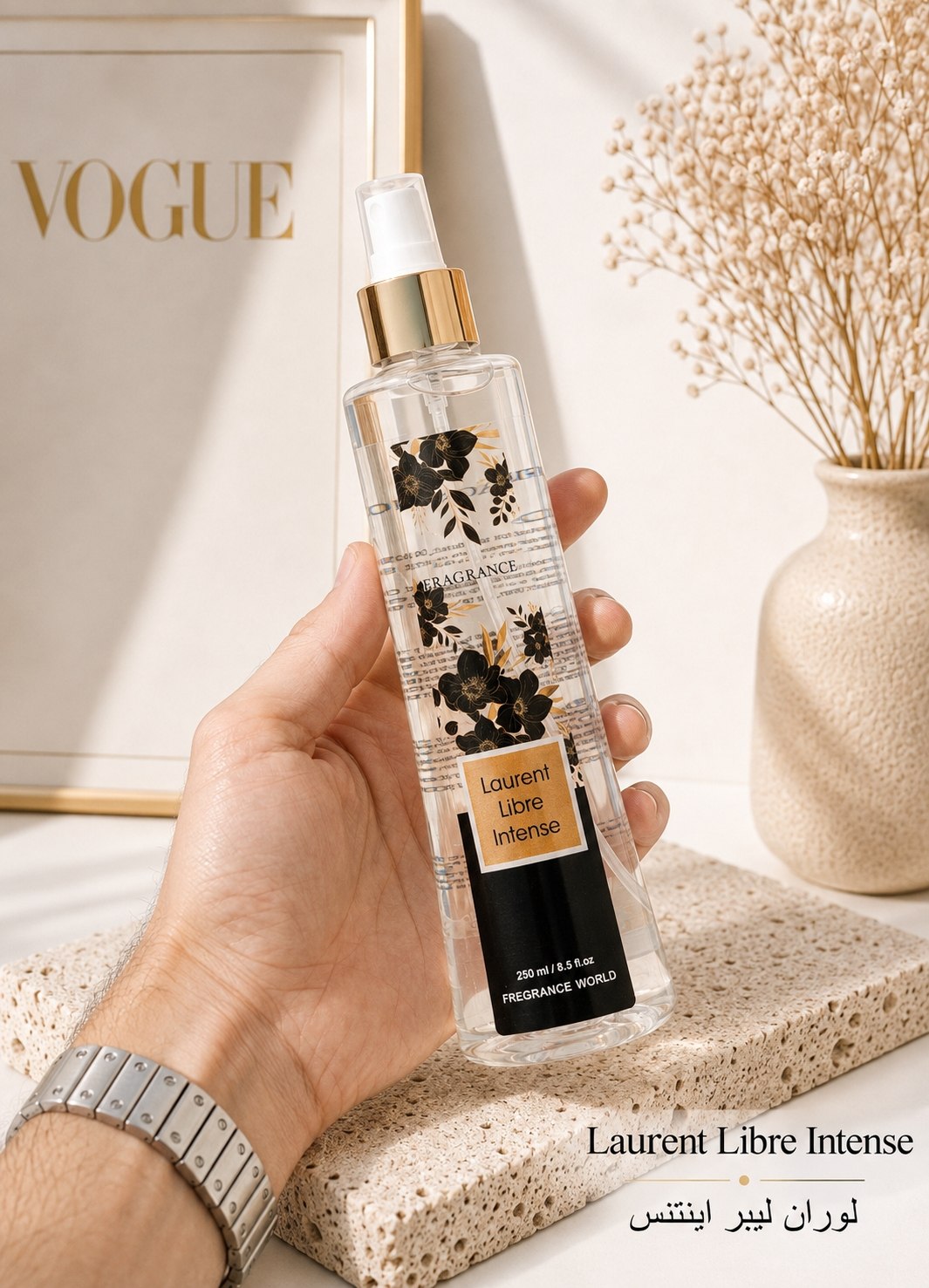 بادی اسپلش بدون شاین Fragrance World|حجم ۲۵۰ میل - تصویر 2