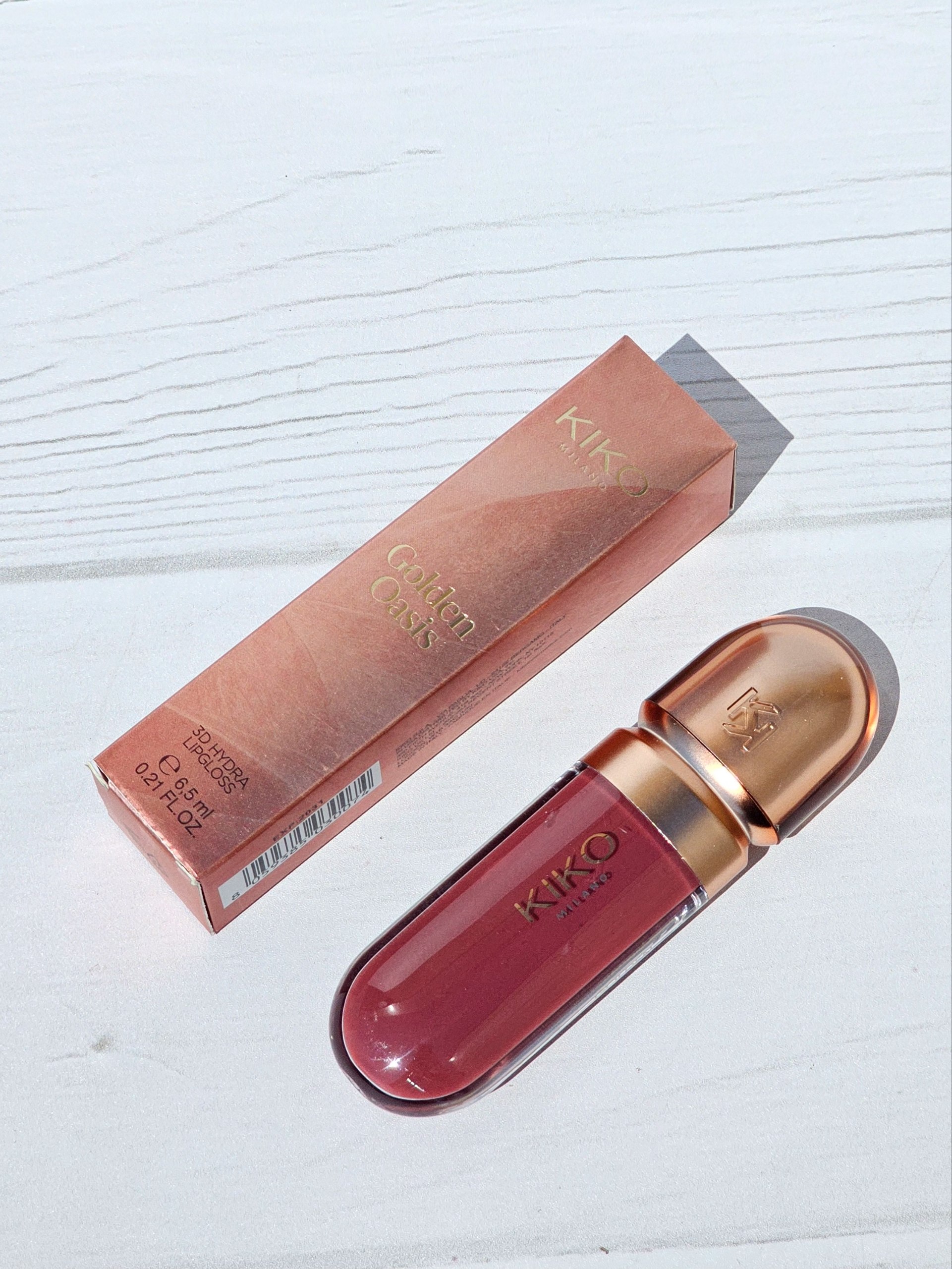 لیپ گلاس کیکو KIKO مدل Golden Oasis - تصویر 4