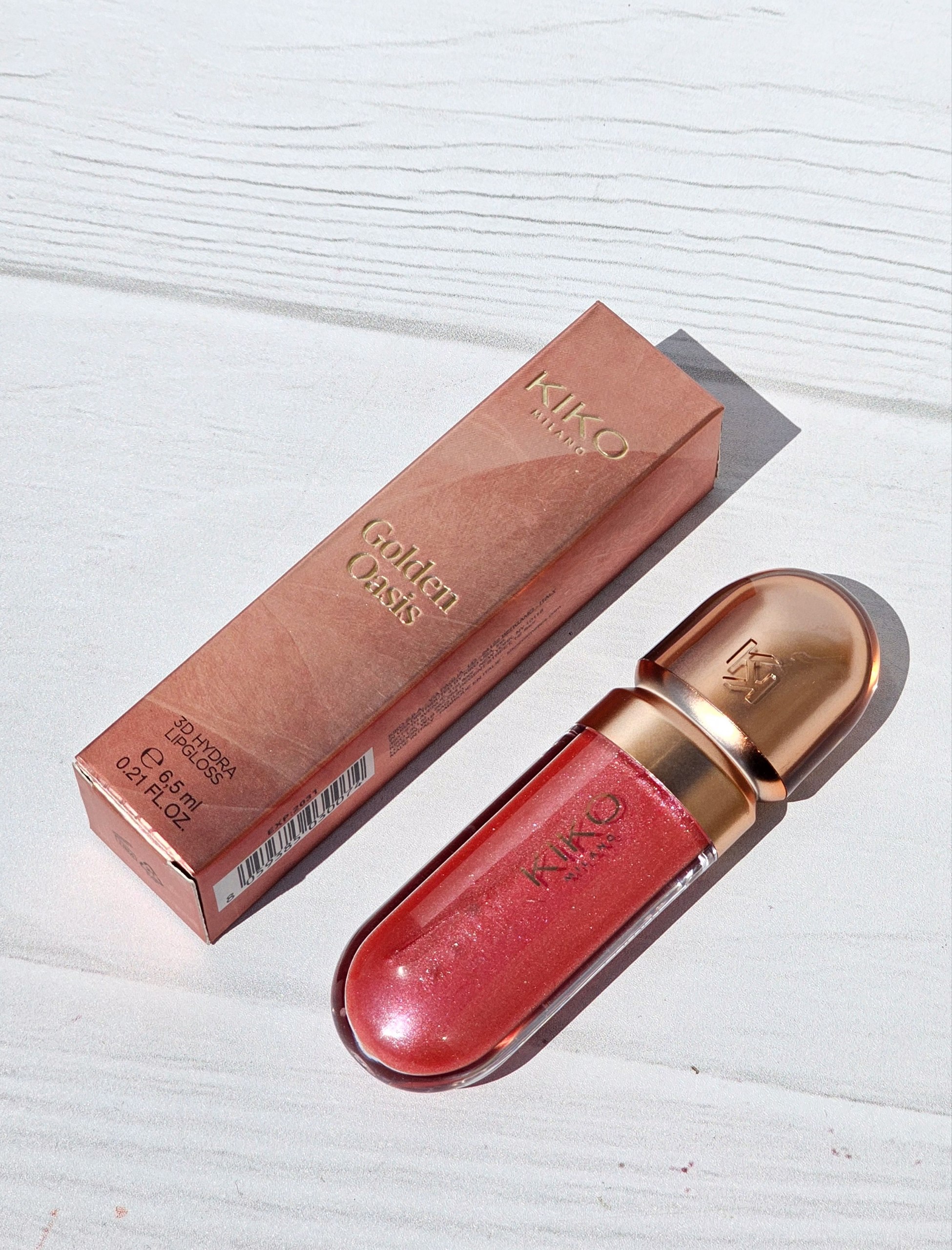 لیپ گلاس کیکو KIKO مدل Golden Oasis - تصویر 7