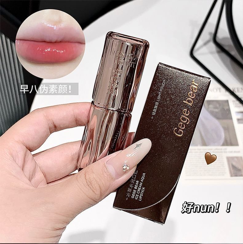 بالم لب رنگی Gege Bear مدل Ice Cream Aqua Lipstick کره ای - Image 3