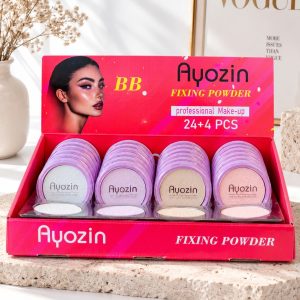 پودر فیکس 4 رنگ فشرده آیوذین AYOZIN