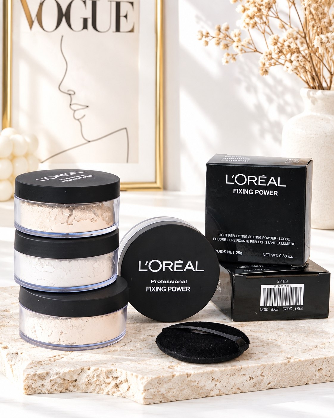 پودر فیکس پد دار لورآل L’ORÉAL FIXING POWER - Image 3