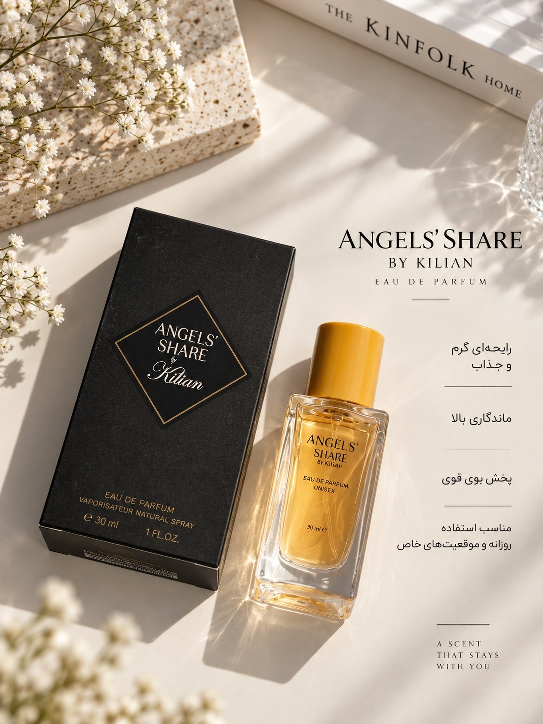 ادکلن Ocean Tropical | اوشن تاپیکال – رایحه :Angels’ Share | آنجلز شرحجم 30ml - Image 2
