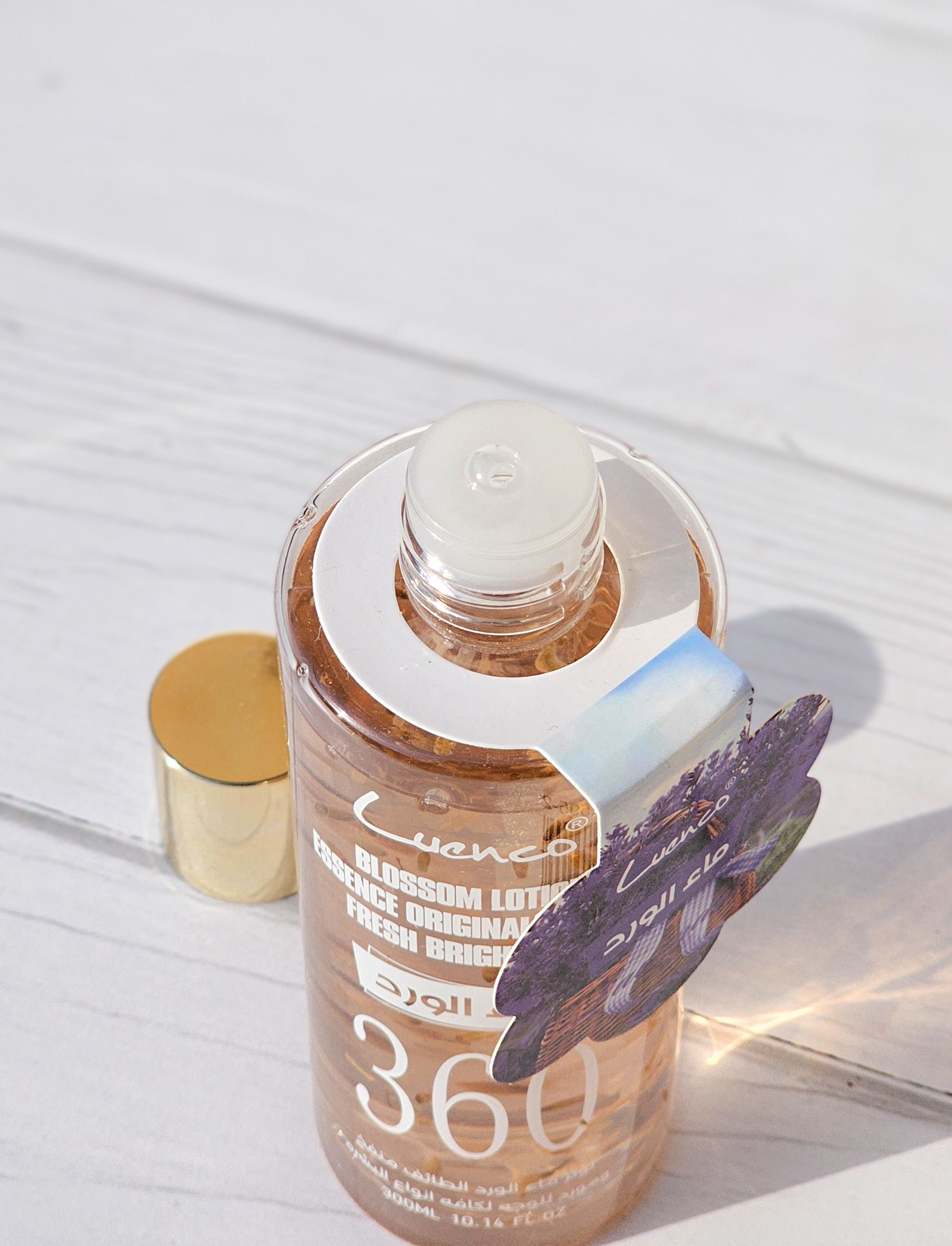 تونر گلبرگدار و آبرسان صورت Luenco 360 | حجم 300ml - تصویر 6