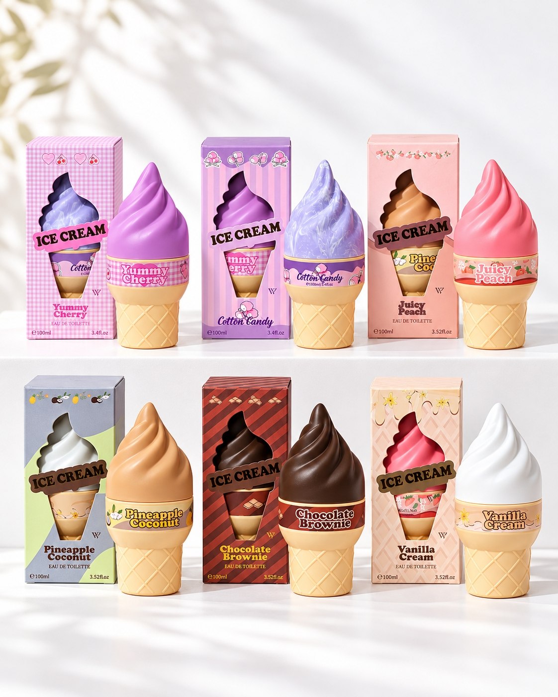 ادکلن بستنی ICE CREAM برند W | حجم 100ml