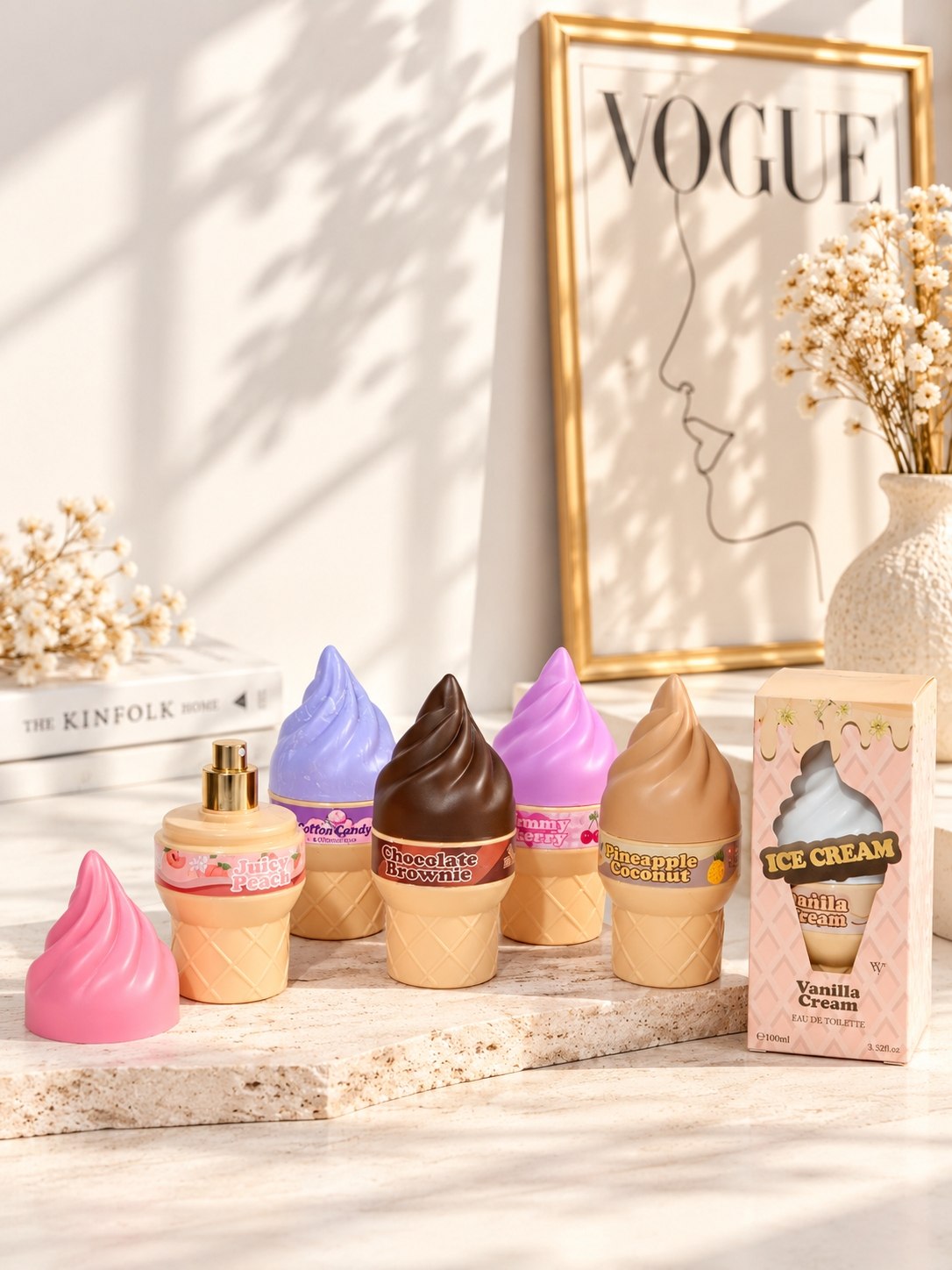 ادکلن بستنی ICE CREAM برند W | حجم 100ml - تصویر 2