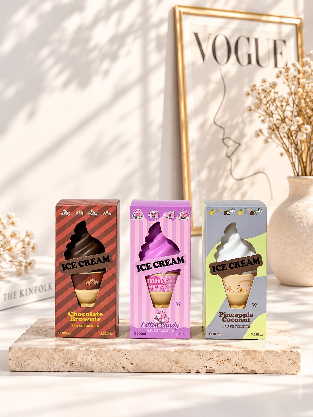 ادکلن بستنی ICE CREAM برند W | حجم 100ml - تصویر 3