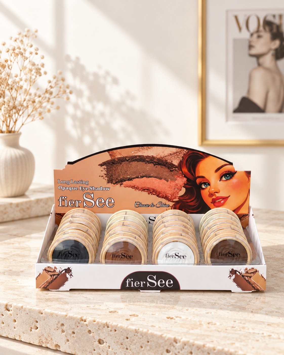سایه چشم تکی گل رز فیرسی | fierSee Eye Shadow - تصویر 3