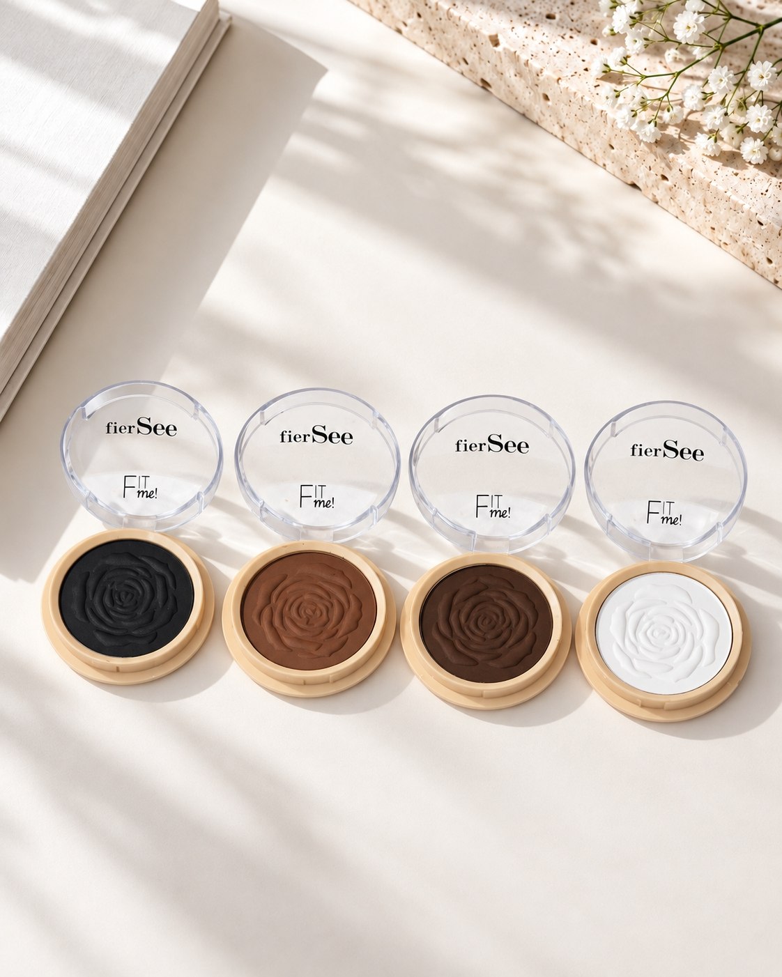 سایه چشم تکی گل رز فیرسی | fierSee Eye Shadow