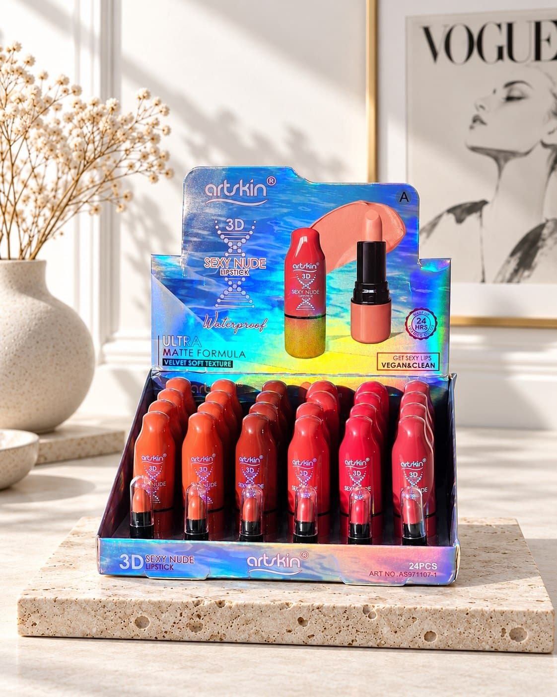 رژ لب مات تستردار آرتاسکین AS971107-1 - تصویر 2