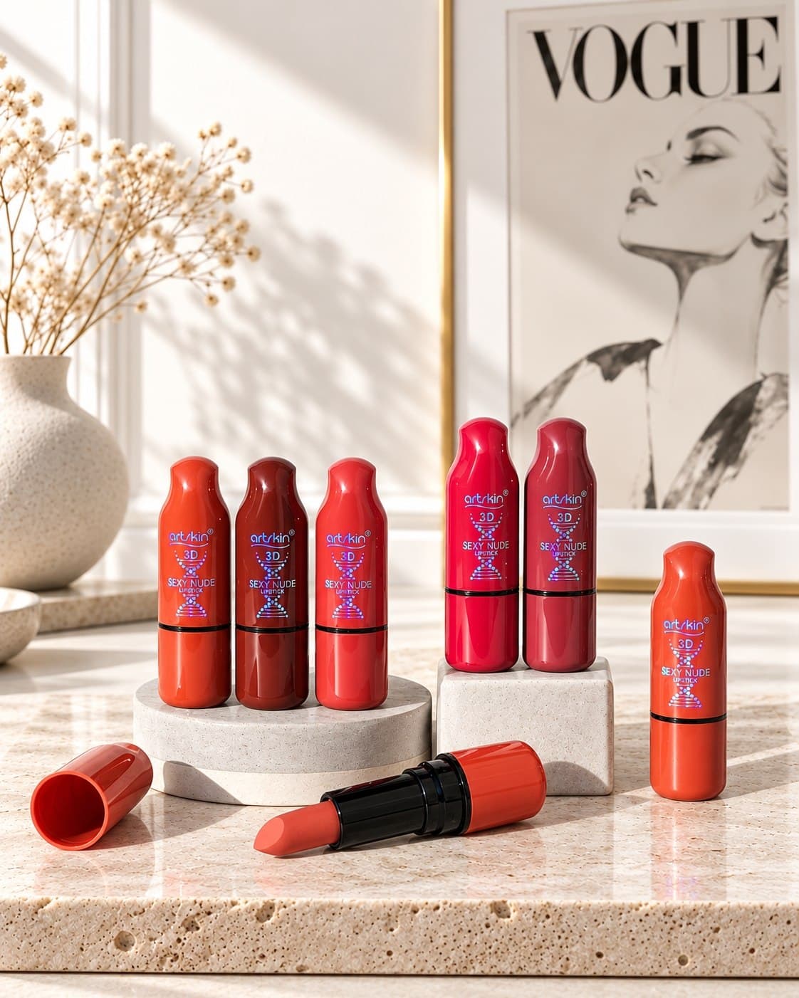 رژ لب مات تستردار آرتاسکین AS971107-1