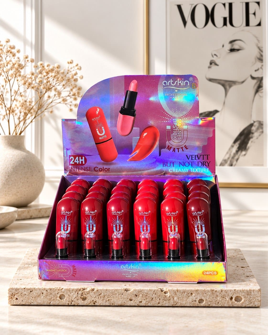 رژ لب مات تستردار آرتاسکین AS971107-2 - تصویر 3