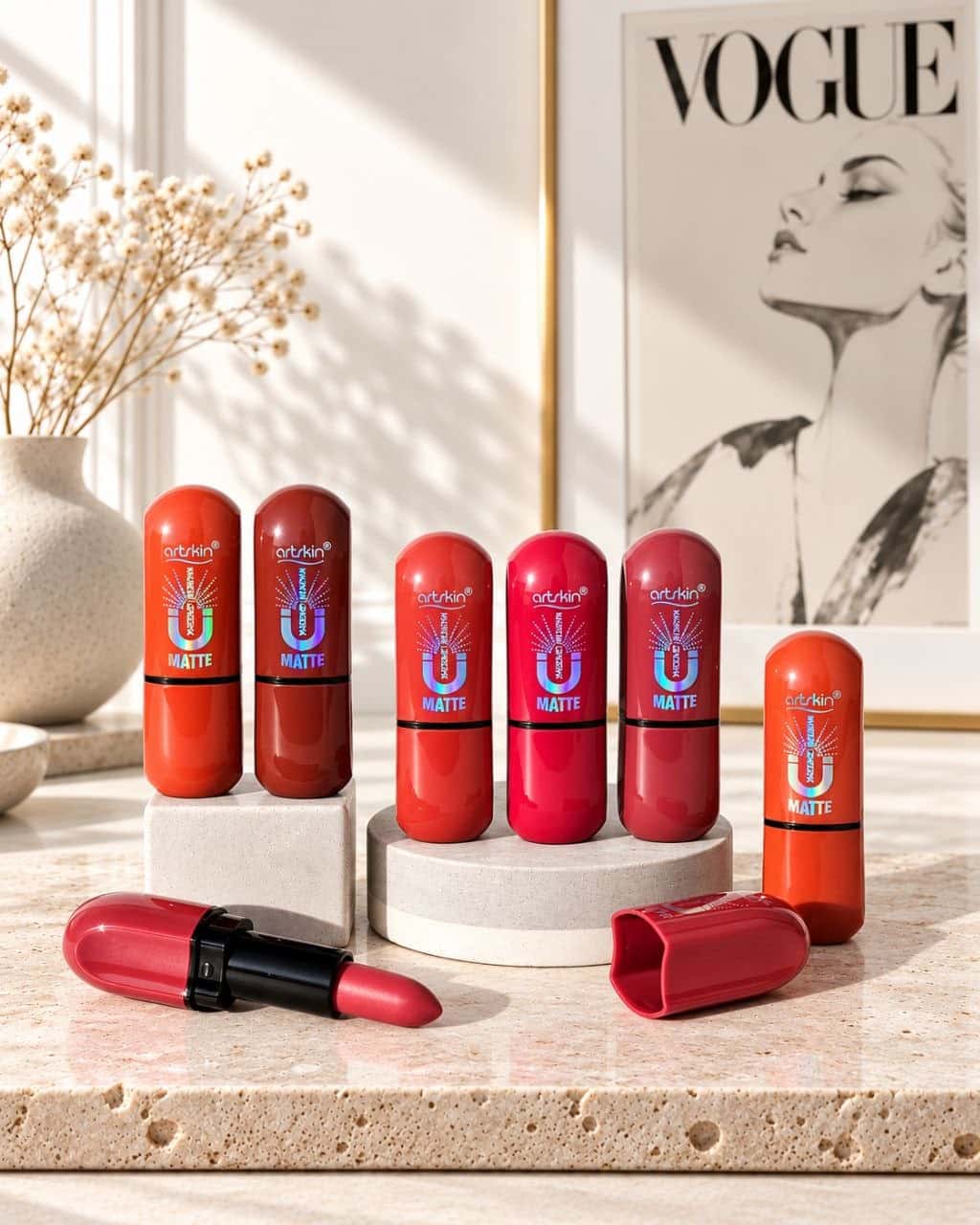 رژ لب مات تستردار آرتاسکین AS971107-2 - تصویر 2